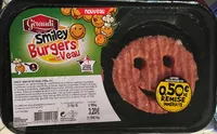 Mängden socker i Smiley Burgers de Veau