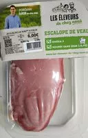 Mängden socker i Escalope de veau