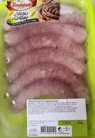 Mängden socker i Saucisse de veau type Toulouse