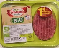 Mängden socker i Haché de veau BIO - Tendriade