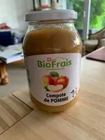 Mängden socker i Compote de pomme