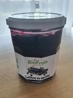 Mängden socker i Confiture de myrtille