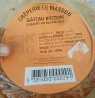 Mängden socker i Gâteau Breton Caramel au Beurre Salé