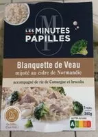 Mängden socker i Blanquette de veau mijoté au cidre de Normandie
