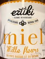 Mängden socker i Miel mille fleurs