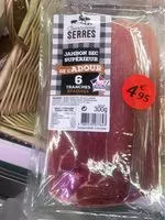 Mängden socker i Jambon sec superieur de l'Adour