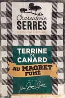 Mängden socker i Terrine de canard au magret fumé