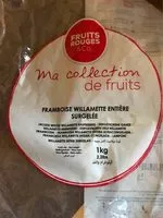 Mängden socker i Franboise entière surgelée