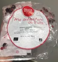 Mängden socker i Cocktail de fruit rouges bio