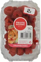 Mängden socker i Framboises