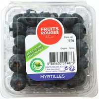 Mängden socker i Myrtilles