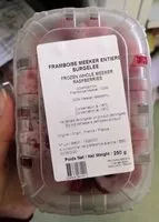 Mängden socker i Framboise meeker entière surgelée
