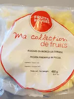 Mängden socker i ananas en morceaux surgelé