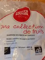 Mängden socker i Framboise willamette bio surgelée