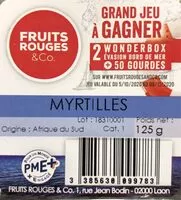 Mängden socker i Myrtilles