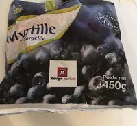 Mängden socker i Myrtille surgelée