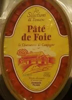 Mängden socker i Pâté de Foie