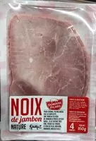 Mängden socker i Noix de Jambon Nature