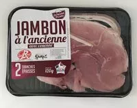 Mängden socker i Jambon à l'ancienne avec couenne