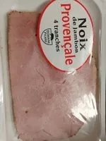 Mängden socker i Noix de jambon Méditerranée