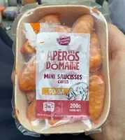 Mängden socker i Mini saucisses cuites