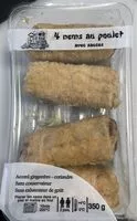 Mängden socker i 4 Nems au poulet + sauces DELICES D'ORIENT
