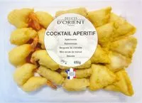 Mängden socker i Cocktail aperitif « Bouchees exotiques »