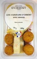 Mängden socker i 4 Saveurs D'orient 260g