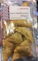 Mängden socker i Mini Samoussas poulet