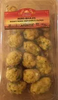 Mängden socker i Mini bhajis