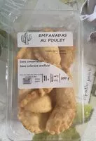 Mängden socker i Empanadas au poulet