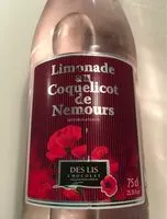 Mängden socker i Limonade au Coquelicot de Nemours