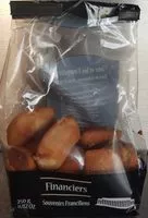 Mängden socker i Financiers