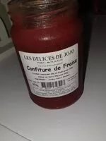 Mängden socker i Confiture de fraise