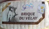 Mängden socker i Brique du Velay (25 % MG)