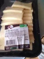 Mängden socker i Fromage à raclette Bio tranche