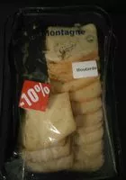 Mängden socker i Raclette de montagne