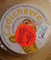 Mängden socker i Cadichèvre frais