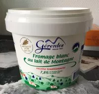 Mängden socker i Fromage blanc au lait de montagne Laiterie Gerentes, 40% MG