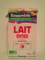 Mängden socker i Lait entier