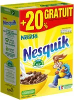 Mängden socker i NESQUIK Céréales Petit Déjeuner 625g + 20%