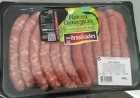 Mängden socker i Chipolatas et merguez au bœuf et taureau