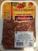 Mängden socker i Farce a legumes