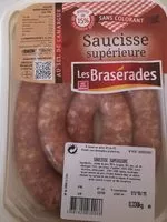 Mängden socker i Saucisses supérieur