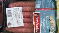 Mängden socker i Saucisse au roquefort et aux noix