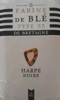 Mängden socker i Farine de blé type 55 de bretagne