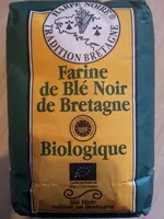 Mängden socker i Farine de blé noir de Bretagne biologique