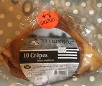 Mängden socker i Crepes maison