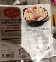 Mängden socker i Choucroute garnie d'Alsace