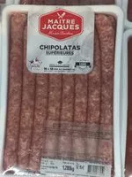 Mängden socker i KG Chipolata X16 Maitre Jacques